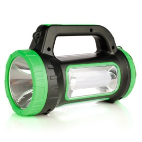 Torcia Led Solare Lanterna da Campeggio Ricaricabile USB e Solare Batteria 1500mAh 5 Modalità