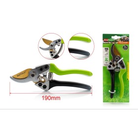 Forbici Cesoia Tagliarami 190mm Con Molla Rami Massimo Tagliabile 18mm per Potatura Giardinaggio Professionale
