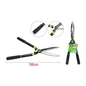 Cesoia per Siepi 58cm Tagliasiepi Manuale Leggera e Potente Forbice da Potatura Giardino