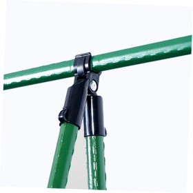 8 Pezzi Raccordi Connettori Traliccio Per Bastone Supporto Piante Snodabile 70° 16mm Con Forchetta Superiore
