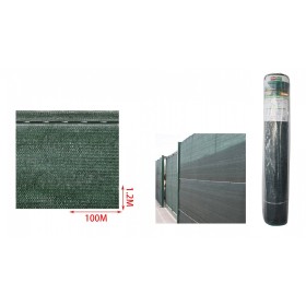 Tessuto Ombreggiante Verde Scuro 1,2m X 100m per Recinzioni Coperture