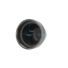 2 Pezzi Tappo Coprifaro Cuffia In Gomma 65mm Per Trasformazione Hid Xenon e Kit Full Led