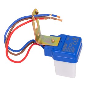 Sensore Crepuscolare Photo Cell Sensor 220V 6A IP44 Interno Esterno
