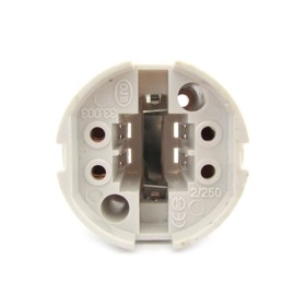 2 PZ Portalampade Adattatori Lampada Attacco G24 4 Pin Per Fare Test Resistenza e Durata