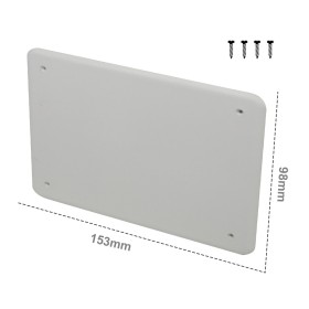 Coperchio Per Cassetta Di Derivazione Con Viti 153X98mm