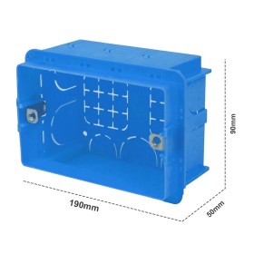 Scatola Da Incasso Per Muro 6/7 Posti Scatola 506 507