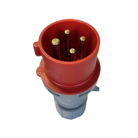 Spina Industriale CEE 4 Poli 16A 6H 380-415V 3P+T IP44 50/60Hz