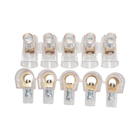 Morsetti Unipolari 2 Stecche da 5 Pezzi Sezione 10 mm²