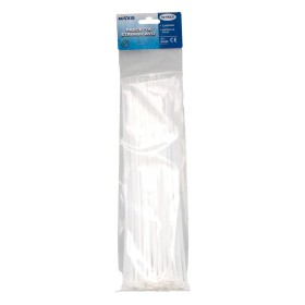 50 Pezzi Fascette Stringicavo Bianco 3,5 X 280 MM