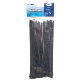 50 Pezzi Fascette Stringicavo Nero 4,5 X 200 MM