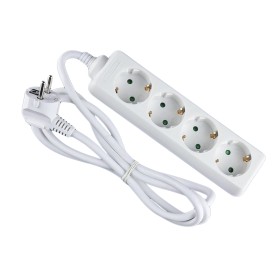 Multipresa Ciabatta Elettrica 4 Posti 10A Schuko Cavo 1,5 Metri 3X1.5 mmq SKU-8756