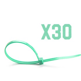 360 Fascette Plastica Verde Lunghe Giardinaggio 4.8X450mm