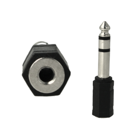 Convertitore Adattatore Audio Stereo da 6,35mm Maschio a 3,5mm Femmina
