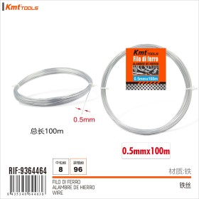 Filo di Ferro Flessibile Modellabile Pieghevole Filo di Alluminio Spessore 0.5mm x 100m