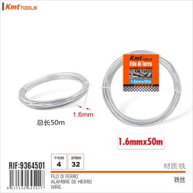 Filo di Ferro Flessibile Modellabile Pieghevole Filo di Alluminio Spessore 1.6mm x 50m