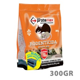 Veleno per Topi Blocchi da 20g Totale 300g Rodenticida Pronto per Uso Interno e Esterno Super Efficace Contro Topi e Ratti Made In Italy