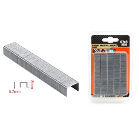 500pcs Punti Per Graffatrice 0,7x8mm