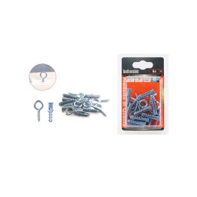 Set 11 pcs Tasselli Ø6x30mm Con Occhioli Chiusi Ø6x30mm