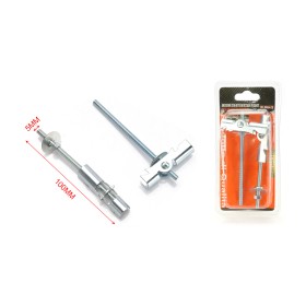 2 pcs Tassello Basculante in Acciaio con Barra Filettata M5x100mm