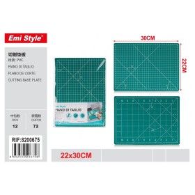 Tappetino da Taglio Autorigenerante in PVC con 3 Strati Perfetto per Taglio Cucito Artigianato e Hobby Misura 22x30cm
