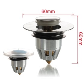 Tappo Lavandino Bagno Pop Up Per Fori 34-42mm