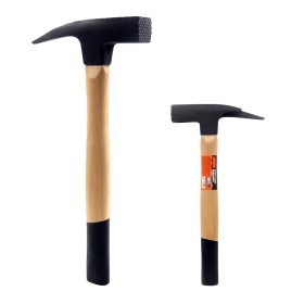 Martello per Carpentiere Muratore con Manico Realizzato in Legno Resistente 320x167mm 600g