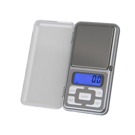 Bilancia Digitale Di Precisione 0,1g Max 500g Tascabile Display Led