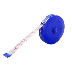 Metro Sarta 150cm Nastro Morbido 7mm Per Misurare il Corpo Girovita Fianchi Torace Braccia