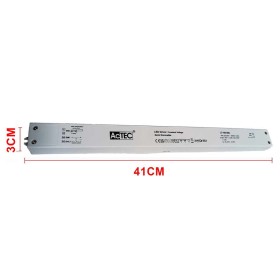 Alimentatore Dimmerabile DALI2 PUSH Pulsante 48V 100W Super Slim 400X32X21,6mm
