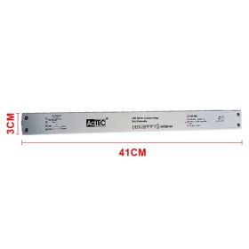 Alimentatore Dimmerabile DALI2 PUSH Pulsante 48V 150W Super Slim 400X32X21,6mm