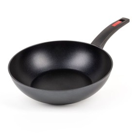 Wok Induzione Padella Profonda Induzione Antiaderente Diametro 28cm Spessore 4mm