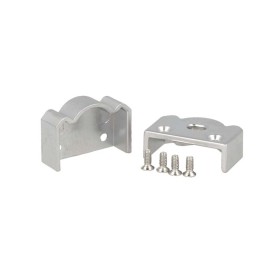 Coppia Tappi Tappini Termine Per Chiusure Profilo Alluminio BA1814 e Diffusore Con Lente BA3341