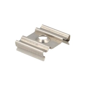 Clip Guida Gancio PC Per Fissaggio a Muro Del Profilo Barra Alluminio Curvabile Piegabile BA1806