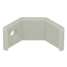 Clip Guida Gancio Plastica Per Fissaggio Profilato Alluminio Angolare Spesso Curva 45 Gradi BA3109