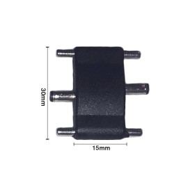 Giunto Lineare a I Connettore 3.5x1.35mm 12V DC Per Barra Led Sottopensile Cucina Armadio