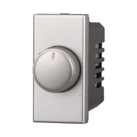 ETTROIT Regolatore Dimmer A Manopola 220V 100-1000W Colore Grigio Compatibile Con Bticino Axolute