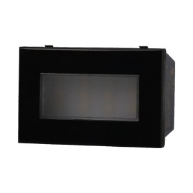 ETTROIT Lampada Led Segnapasso 3P 220V Nero 6000K Compatibile Con Bticino Axolute