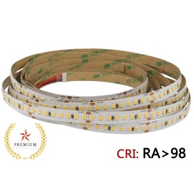 24V Bobina Led 18W/M CRI 98 Sun Feel Bianco Freddo 800 Smd 2835 5 Metri