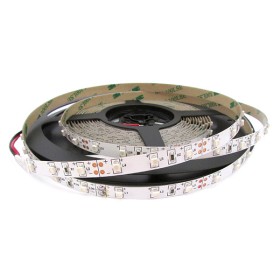 Bobina Led Biadesivo 5 Metri 300 SMD 3528 DC 12V Bianco Freddo Senza Silicone DC 12V