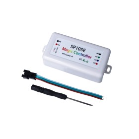 Kit Controller Centrlina Bluetooth Per Striscia Led Dinamica SPI Magic Color RGB IC WS2811 WS2812B WS2815 WS2801 SP105E 5V 12V 24V