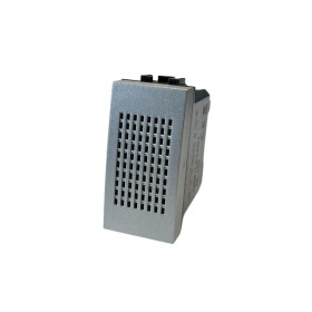 ETTROIT Suoneria Bronzo 12V 6A Colore Grigio Compatibile Con Bticino Living NT4351/12