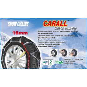 Catene Da Neve 16mm Per SUV 4WD 4X4 Furgone Camper Jeep Gruppo 210 CARALL