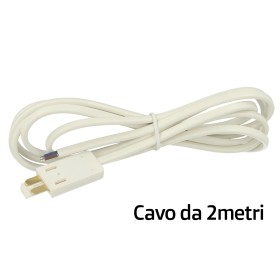 Cablaggio Cavo Alimentazione e Connettore Per Trasformatore Binario Guida Barra Elettrificata CB2107 Con Filo Da 2 Metri