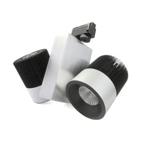 Lampada Faretto Led A Binario Bianco Caldo Doppia Testa Faro 2X15W Cob Regolabile 30W 220V