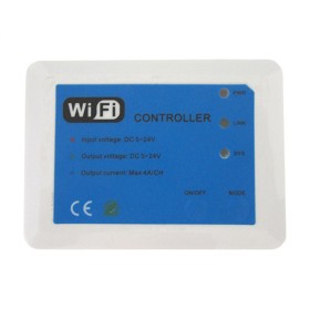 WiFi Mini Controller Centralina 12V 24V 3X4A Per Strip Led RGB Color Temperature Dimming Light WF102