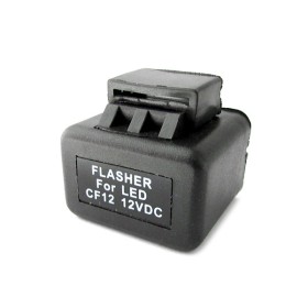 Flasher Led Lampeggiatore Rele Relay Per Frecce Led Moto e Auto Americane 12V 2 Spine CF12