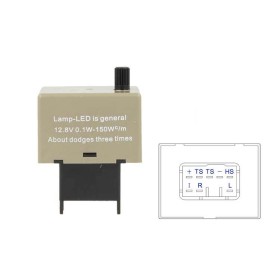 Flasher Led Lampeggiatore Rele Relay Frequenza Regolabile 8 Pin CF18 12V Per Frecce Led Auto Toyota