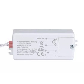 Sensore Apertura Porta Anta On Off Door Sensor Switch 220V Max 200W Per Lampada Led SKU-5085