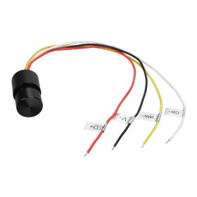 Micro Pulsante Illuminazione LED con Funzione Dimmer CCT con Memoria 12-24VDC Corrente 3A/CH IP65 Interruttore Controllo Versatile dell'Illuminazione con Doppio Click Rotazione del Pulsante
