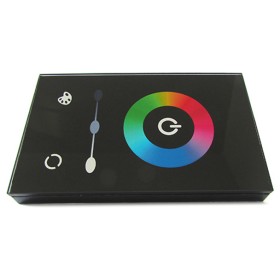 Centralina RGB Kit Led Controller Touch Pannello Da Incasso Muro Standard Italiano Scatola 503 Rettangolare 12V 144W TM08U
